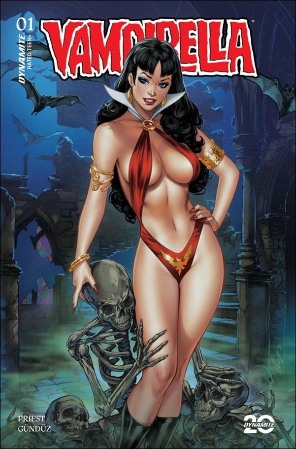 Vampirella (2025) issue 1-N Elias Chatzoudis Foil 1:10 Cover