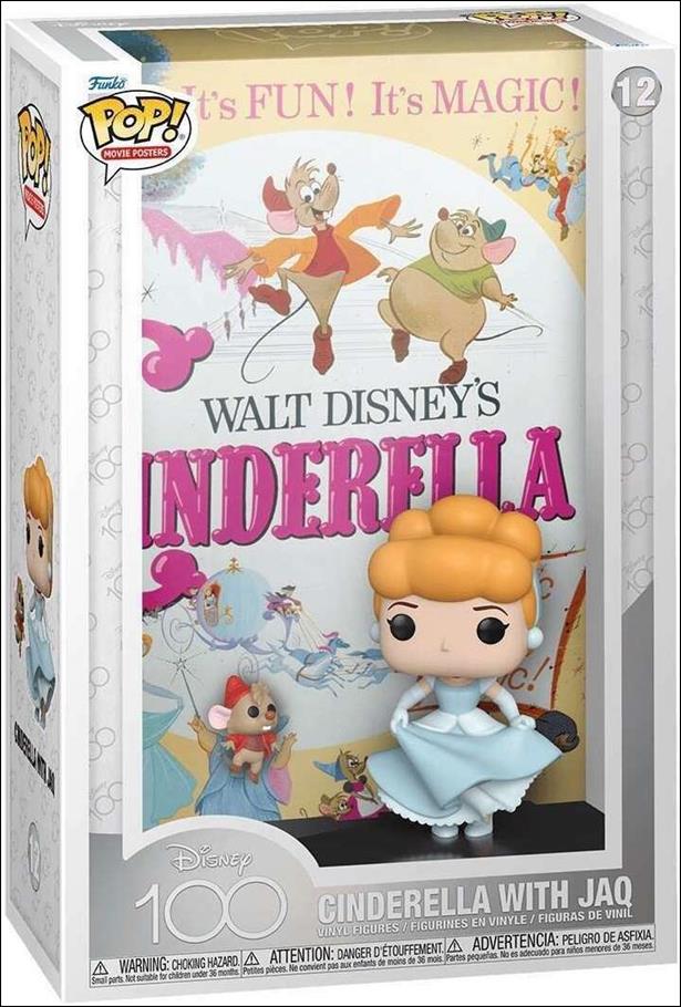 Pop! Movie Posters figure 12 Cinderella with Jaq