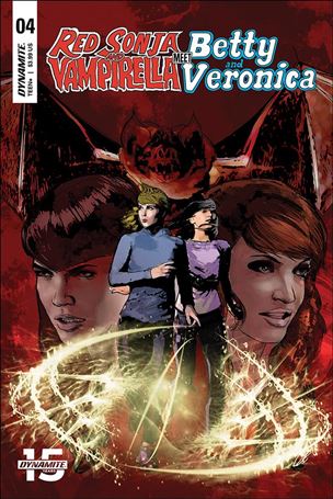Red Sonja and Vampirella Meet Betty and Veronica issue 4-E Cat Staggs Cover
