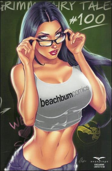 Grimm Fairy Tales (2005) issue 100-O Elias Chatzoudis Beach Bum Cover 1/500