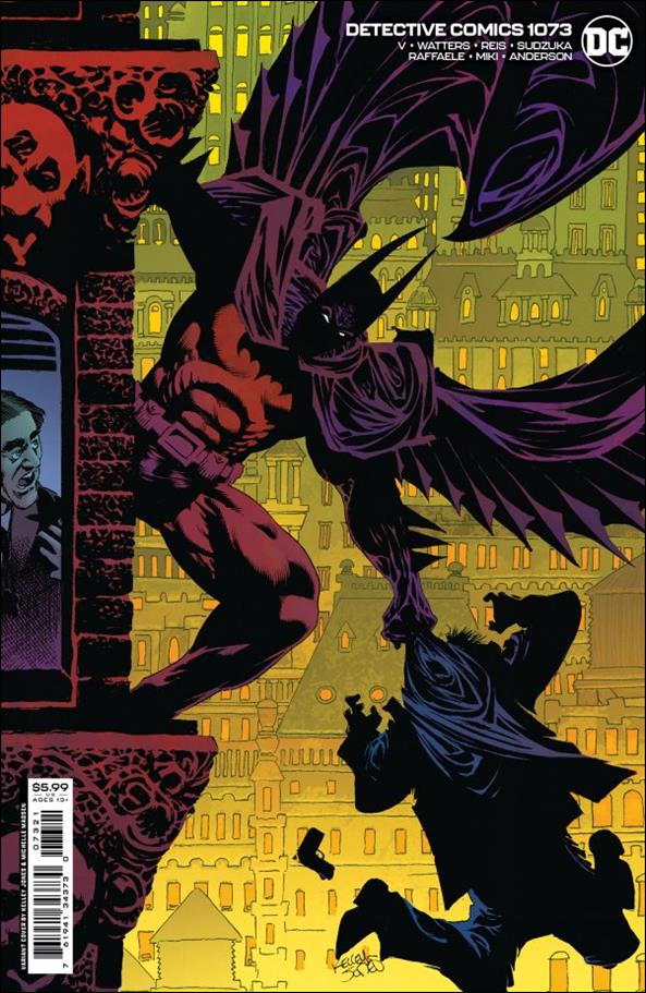 Detective Comics (1937) issue 1073-B Kelley Jones Cardstock Cover