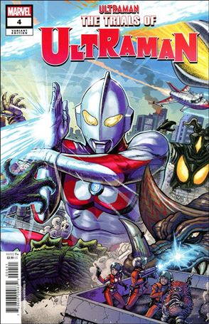 Trials of Ultraman issue 4-B Matt Frank Cover
