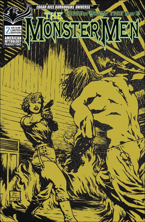 Monster Men: Heart of Wrath issue 2-B Pulp Cover 1/350