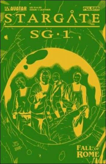 Stargate SG-1: Fall of Rome issue 1-H Leather Cover