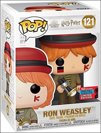 POP! Harry Potter figure 121 Ron Weasley (at World Cup) Fall Convention 