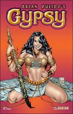 Brian Pulido's Gypsy issue 2-E Premium Cover