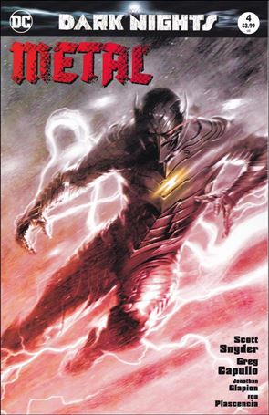 Dark Nights: Metal issue 4-F Gabriele Dell'Otto Bulletproof Comics Spot Cover