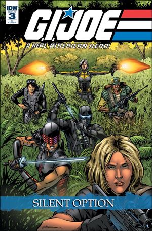 G.I. Joe: A Real American Hero: Silent Option issue 3-C S L Gallant 1:10 Cover