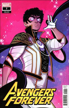 Avengers Forever (2022) issue 7-B Luciano Vecchio Pride Month Cover