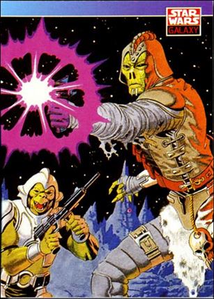 Star Wars Galaxy: Series 1 (Base Set) card 95 Paul Gulacy