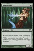 Magic the Gathering: Duel Decks: Elves vs. Goblins (Base Set) card 15 Wellwisher