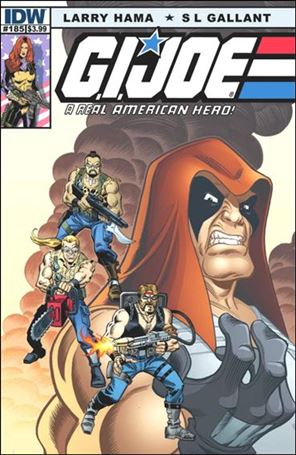 G.I. Joe: A Real American Hero issue 185 Ron Frenz and Sal Buscema Cover