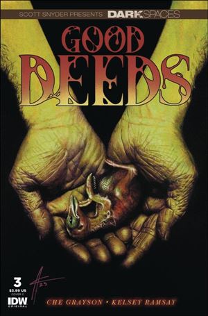 Dark Spaces: Good Deeds issue 3-C Aaron Campbell Cover