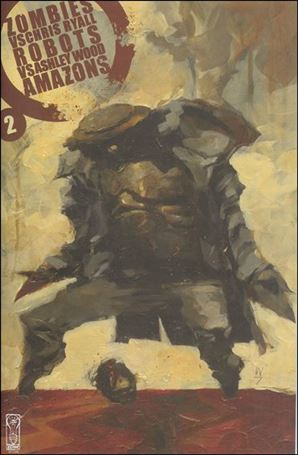 Zombies vs Robots vs Amazons issue 2-B Ashley Wood 1:10 Cardstock Cover