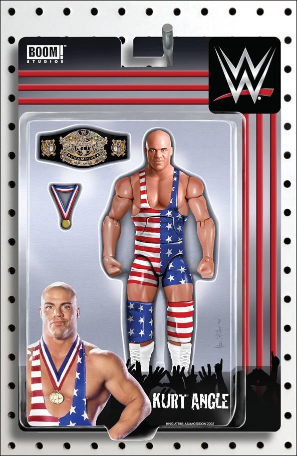 WWE issue 13-B Adam Riches Action Figure Cover
