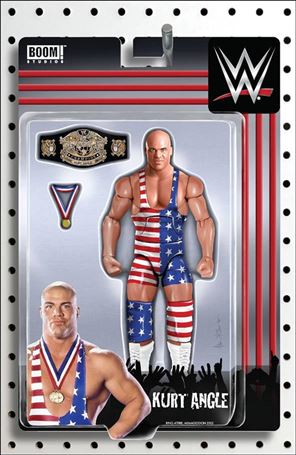 WWE issue 13-B Adam Riches Action Figure Cover
