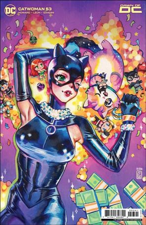 Catwoman (2018) issue 53-D Rian Gonzales 1:25 Cardstock Cover