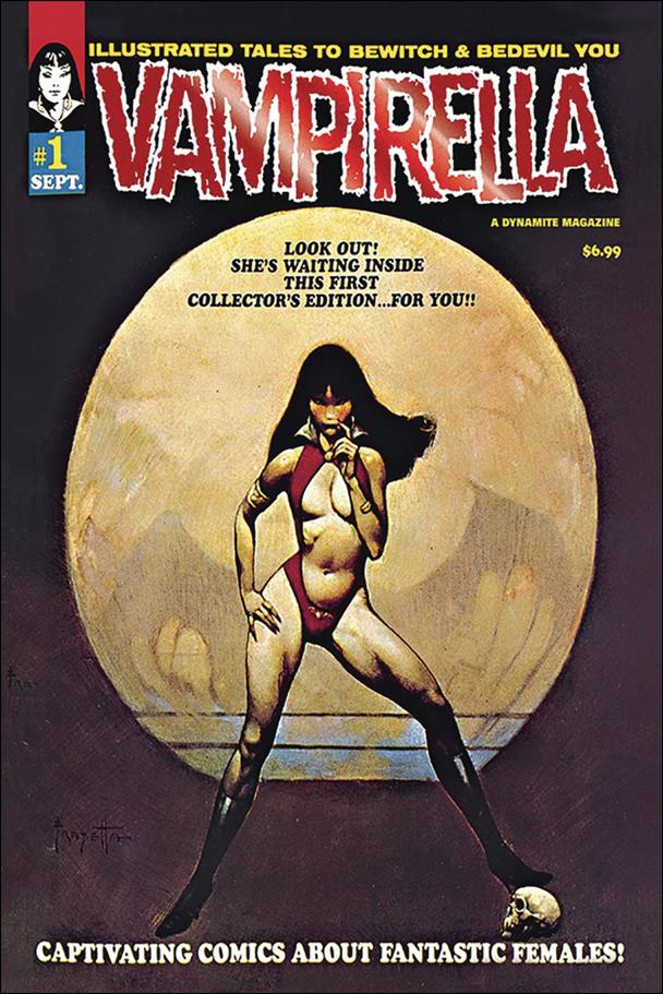 Vampirella issue 1-C Frank Frazetta Limited Red Foil Cover