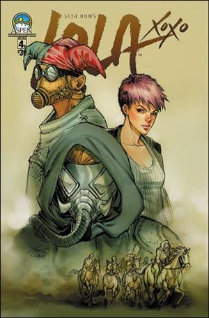 Lola XOXO (2014) issue 4-B Jester, Monarch, and Kami Cover