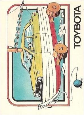 Crazy Cars  (Base Set) card 19 Toybota