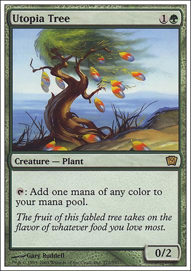 Magic the Gathering: 9th Edition (Base Set) card 277 Utopia Tree