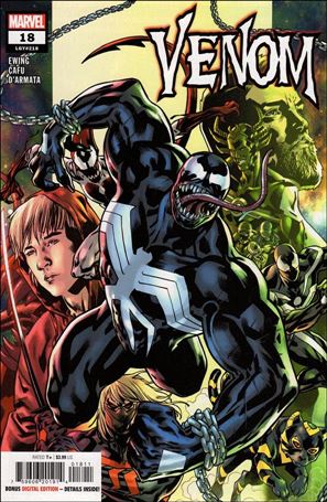 Venom (2022) issue 18 Bryan Hitch Cover