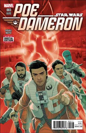 Poe Dameron issue 3-C Phil Noto Cover (2nd Printing)