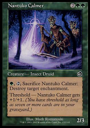 Magic the Gathering: Torment (Base Set) card 132 Nantuko Calmer