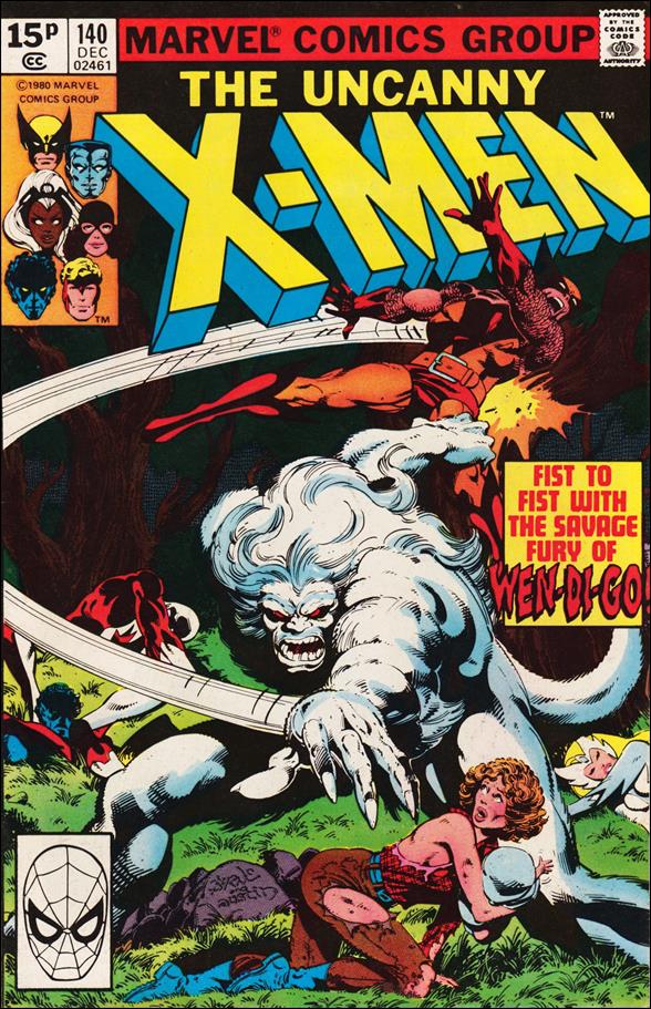 X-Men (1963) issue 140-B UK Price Cover