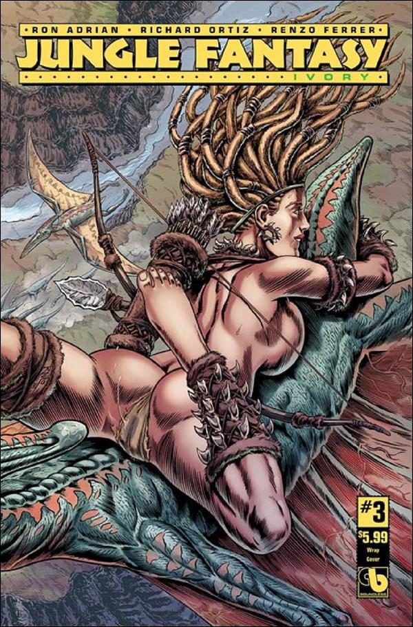 Jungle Fantasy: Ivory issue 3-B Raulo Caceres Wraparound Cover