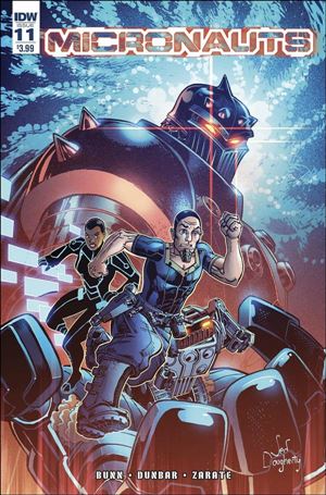 Micronauts (2016) issue 11-B Jed Dougherty Subscription Cover