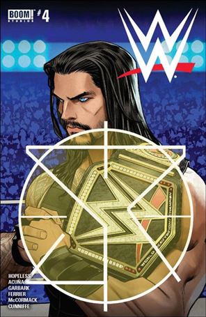 WWE issue 4 Dan Mora Cover