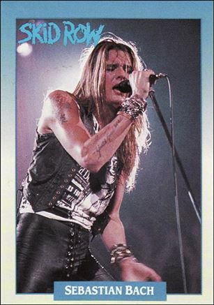 Rock Cards (Base Set) card 136 Sebastian Bach