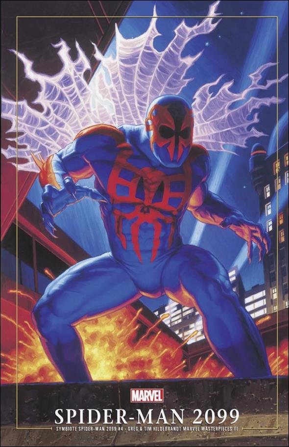 Symbiote Spider-Man 2099 issue 4-B Greg Hildebrandt Marvel Masterpieces Card Cover