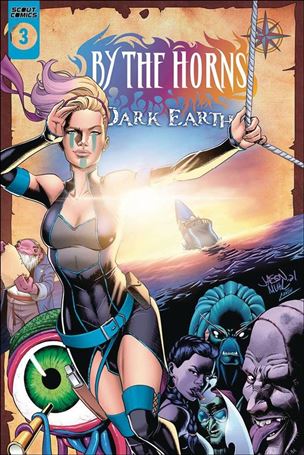 By the Horns: Dark Earth issue 3 Steve Canon Cover