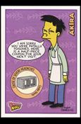 Simpsons Mania! (Base Set) card 25 Akira