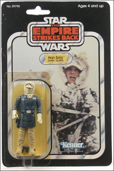 Star Wars 3 3/4" Basic Action Figures (Vintage) figure 25 Han Solo (Hoth Outfit) (ESB)