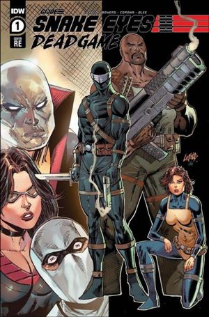 Snake Eyes: Deadgame issue 1-TO Rob Liefeld Creations A Cover