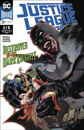 Justice League (2018) issue 24 Jorge Jimenez Cover
