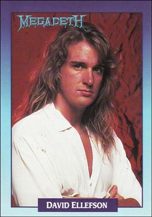 Rock Cards (Base Set) card 258 David Ellefson