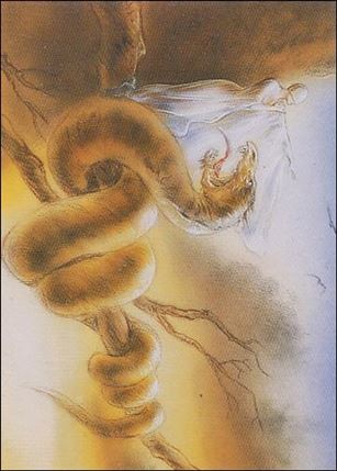Royo: Secret Desires (Base Set) card 38 Study for Metafíscia