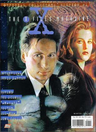 X-Files Magazine issue 1-B Miran Kim Cover