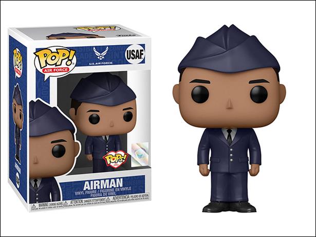 Pop! Air Force figure Nn1 Airman (colored male dress blues)