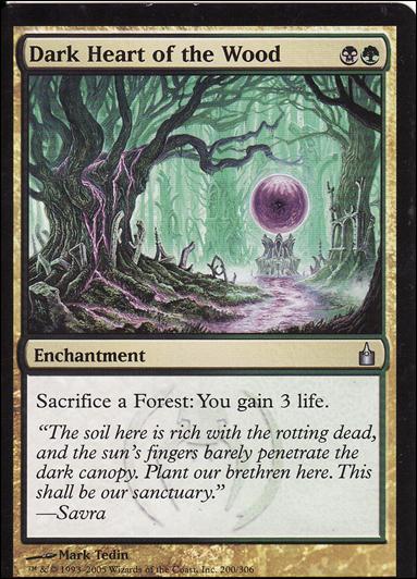 Magic the Gathering: Ravnica (Base Set)  card 200 Dark Heart of the Wood