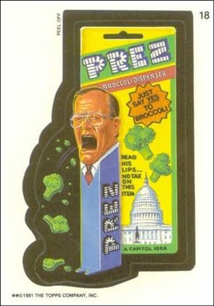 Wacky Packages (Base Set) card 18 Prez
