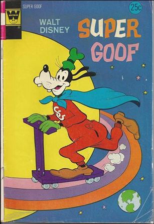 Walt Disney Super Goof issue 31-B Whitman Cover