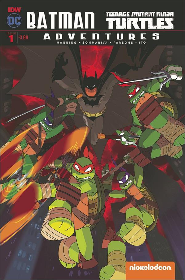 Batman/Teenage Mutant Ninja Turtles Adventures issue 1-G Jon Sommariva Cover (2nd Printing)