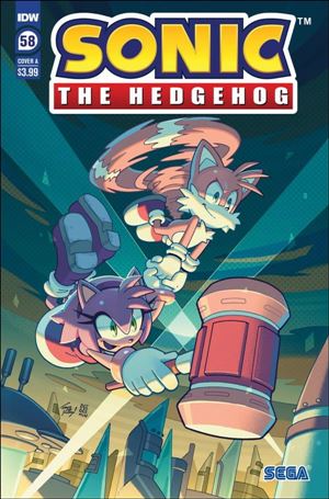 Sonic the Hedgehog (2018) issue 58 Tracy Yardley Cover