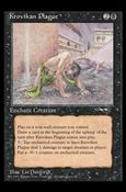 Magic the Gathering: Alliances (Base Set) card 54 Krovikan Plague