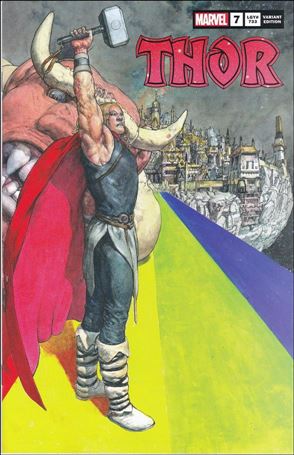 Thor (2020) issue 7-H Das Pastoras Mill Geek Comics Cover